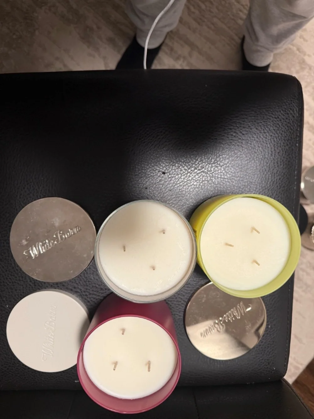 White Barn 3 Wick Candle Bundle Lot of 3 - Picture 5 of 5
